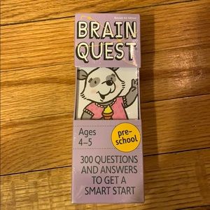 New! never opened! Brain Quest preschool card set